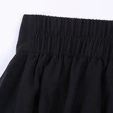 Asymmetrical Pentagram Zipper Long Skirt