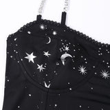 Stardust Dress Super Fun Dress Happy Time Dress Star Spangled Dress Gothic Lolita Crazy Long AliExpress Titled Dress Google Error Making on Purpose Dress For Her or Your Mom or Dad