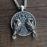Yggdrasil Tree of Life Odens Raven's Necklace Default Title