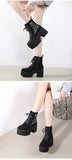 "Alban" Black Suede Ankle Boot