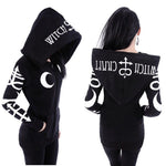 Witch Craft Hooded Zip Up