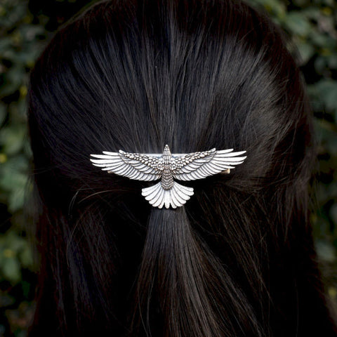 Flying Raven Hair Clip Default Title